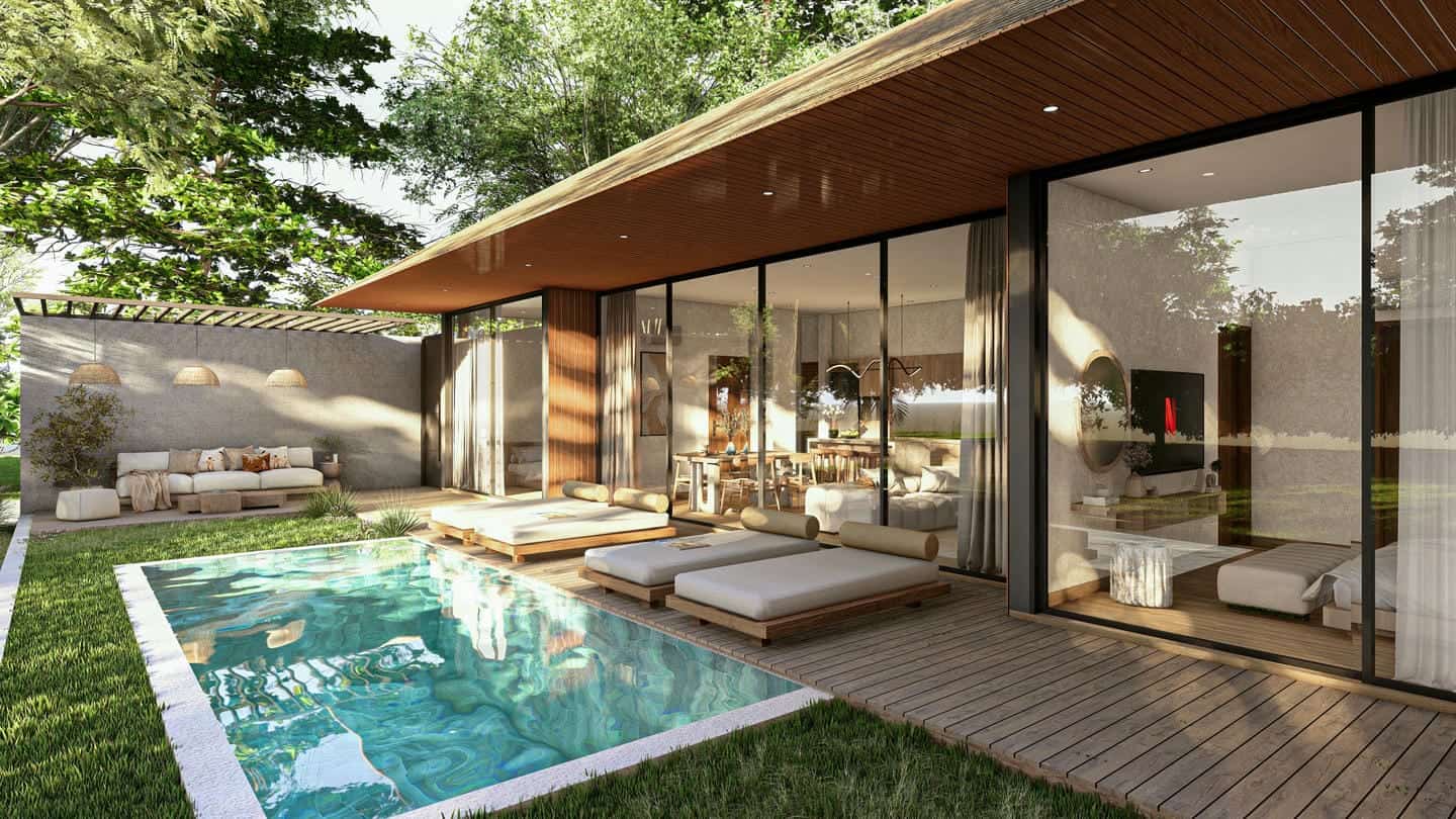 PREMIUM 2 BEDROOM VILLA FOR SALE LEASEHOLD IN UMALAS BE-2240 